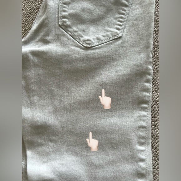 HOLLISTER CALIFORNIA HIGH-RISE JEAN LEGGING | COLOR: WHITE🤍 | SIZE: 5-S/27X26 - Picture 14 of 14